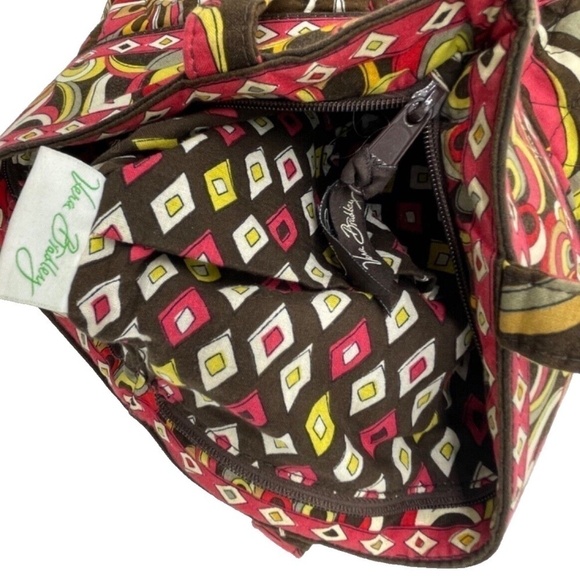 Vera Bradley‎ Retired Puccini Shoulder Bag; Floral; Fall Colors - Picture 6 of 7